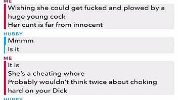 Hey babe, i'm sexting you all my dirty secrets on snapchat 😏