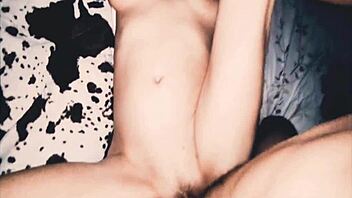 Cuckold Watches Wife Get Assfucked