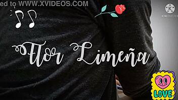 Peruvian beauty Flor gets her ass cleaned and fucked