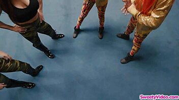 Wrestling babes lick pussies on the ring, don't they?