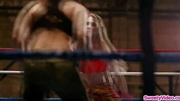 Wrestling babes lick pussies on the ring, don't they?