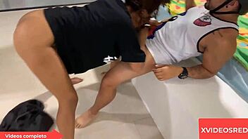Prostitute gets her pussy pounded by her boss's husband