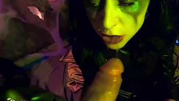 maniac rough fuck bubble ass the devil on halloween 😈