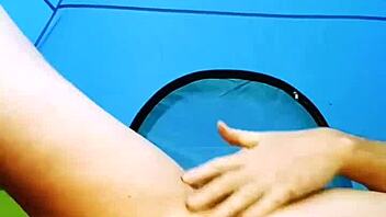 Outdoor Masturbation Leads To Sloppy Orgasm Launch