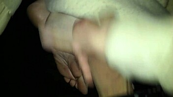 Watch cumshot on feet