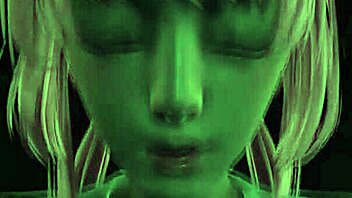 Yuno Gasai from Mirai Nikki rides in cowgirl position while bound and restrained.