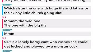 Hey babe, i'm sexting you all my dirty secrets on snapchat 😏