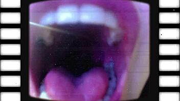 Babe Deepthroats Monster Cock With Burping Spit And Gagging