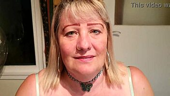 NZ milf slut gets kicked in cunt by master, begs for more, oops sorry!