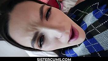 Luštna pastorka Fiona Frost ujame Nickyja Rebla pri njenih hlačkah v spodnjem perilu