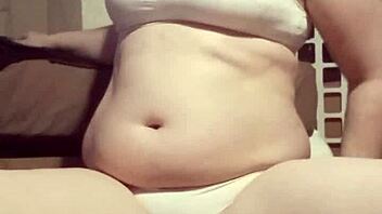 Barefeet in White Underwear Tease