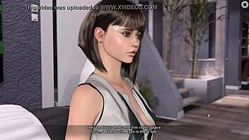 Cartoon sex game highlights divergence and voyeurism
