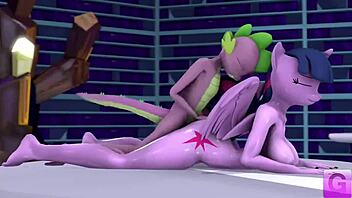 My little pony animations featuring various characters