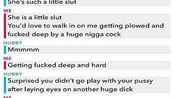 My husband and I have a secret sex chat on Skype