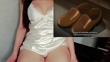 Wet and wild: Himawari's cameltoe close-up in Himawari hentai wa yoru ni saku ep 1