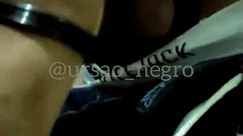 A big brown cock and a milkshake make for a steamy encounter in this gay video
