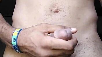 Nigerian Stud with Monster Cock Wanks Hard and Humps Wildly!