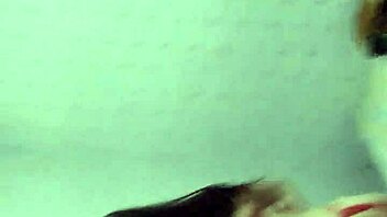 How does the skinny long-haired novinha moan on my cock with wet tight pussy?