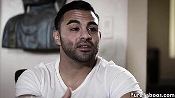 Beautiful Glam Teen Drilled In Taboo Threeway