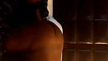 jnasty pounds ocean paradise while her man records the action