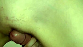 fingered brit teen 18+ rides in a steamy pov amateur scene with stockings.