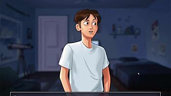 Jocul Summertime Saga cu acțiune hardcore în bikini