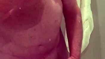 He Makes Cum Tribute for Patti November II in His Room