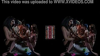 lesbian group massage with oil and happy ending