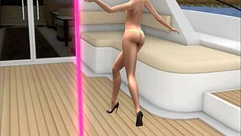 club camel toes yacht party