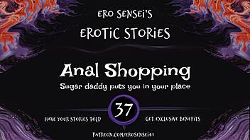 Enjoy the Sensual Audio of Anal Shopping and Orgasmic Pleasures in HD Video