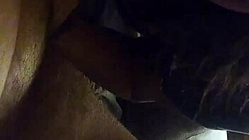 Hey, my step mom sucks her BF's cock. She swallows every drop!