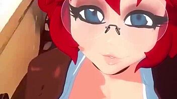 Big-titted Maxine gets naughty on the train