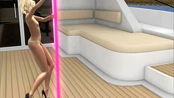 club camel toes yacht party