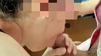 Anita Gives Best Blowjob During Lunch Break