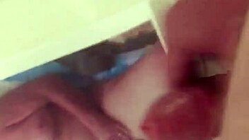 He Makes Cum Tribute for Patti November II in His Room