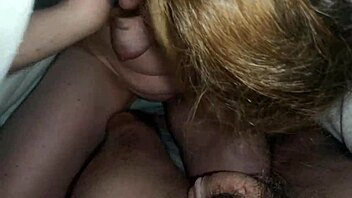 Milf Experiences Intense Orgasm During Blowjob And Fucking With European Couple