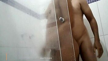 Wife and husband have steamy shower sex in amateur video