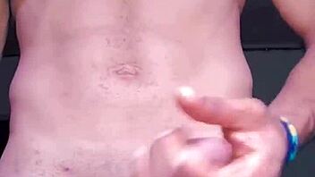 Nigerian Stud with Monster Cock Wanks Hard and Humps Wildly!