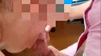 Anita Gives Best Blowjob During Lunch Break