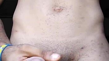 Nigerian Stud with Monster Cock Wanks Hard and Humps Wildly!