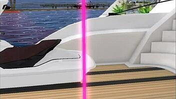 club camel toes yacht party