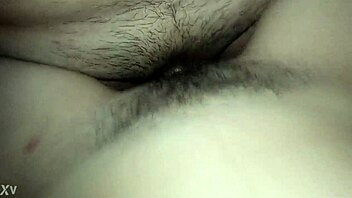 venezuelan brunette rides my cock on the office chair at home, her hairy pussy grinding