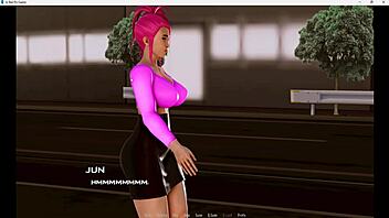 Nurse Flashes Patient in Public Hospital Outdoors