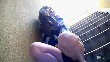 super vip hopping walk direct hit on clitoris big squirt