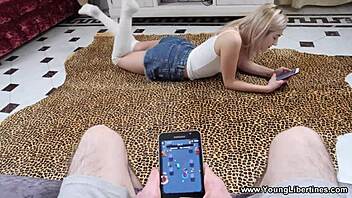 Teen Anna Krowe Seduces Boyfriend For Rough Fuck