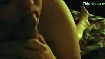 My wife and I share an intimate moment.