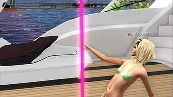 club camel toes yacht party