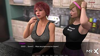 Get ready for some hot and heavy action with these big tits in 3D