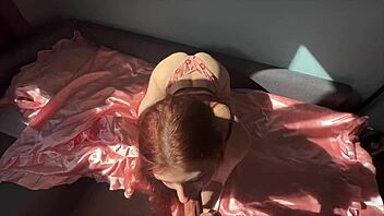 Horny Redhead Migurtt Fucks in POV Cowgirl and Bent Over Sucking!