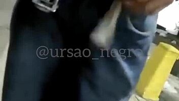 Damn! Found a hung stud on Madureira’s famous Leite Street!